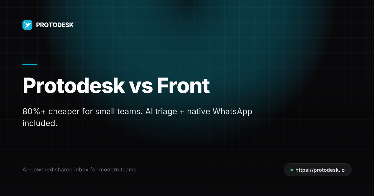 Protodesk vs Front